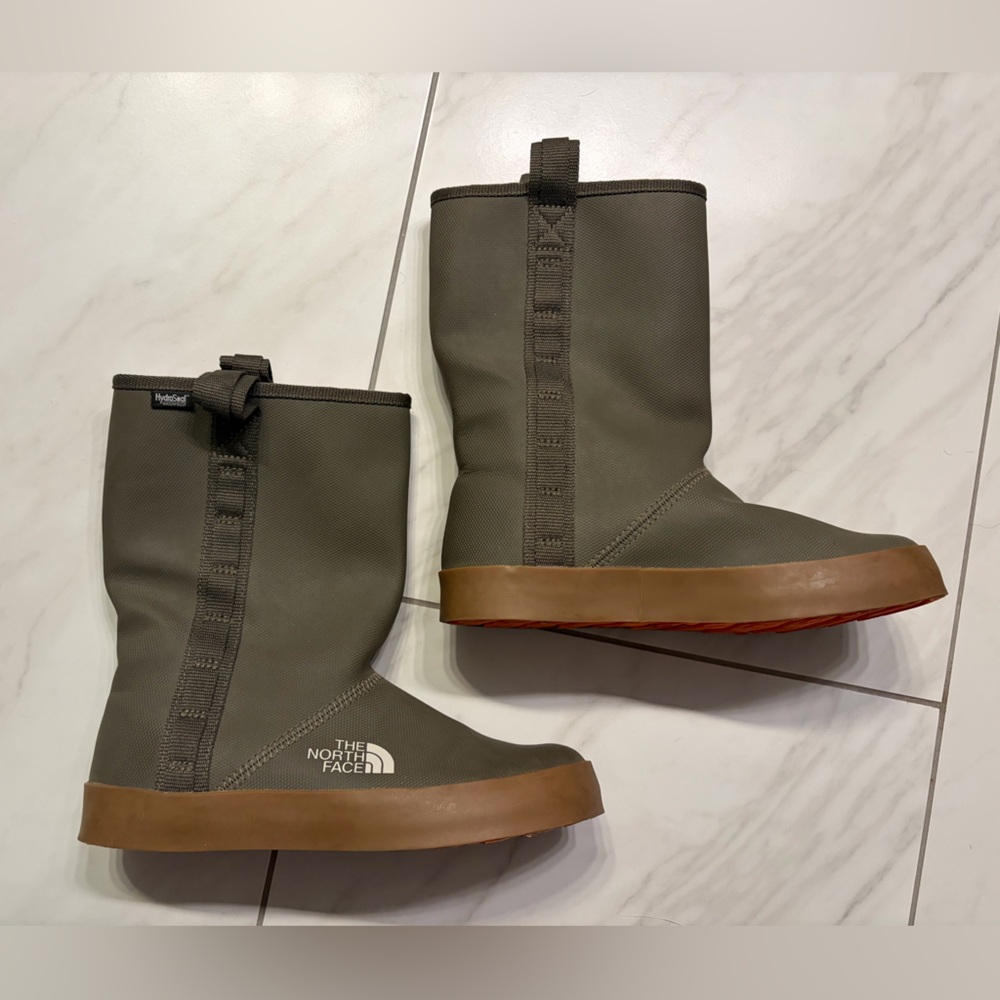 The North Face Olive Green Rain Boots